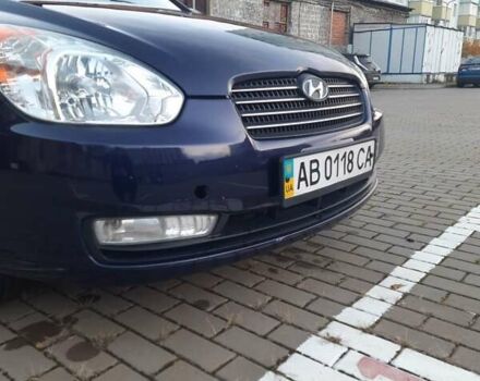 Синий Хендай Акцент, объемом двигателя 1.39 л и пробегом 143 тыс. км за 6150 $, фото 25 на Automoto.ua