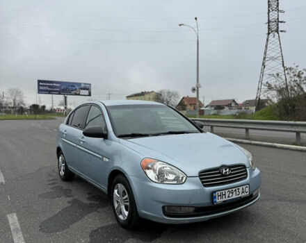 Синій Хендай Акцент, об'ємом двигуна 1.6 л та пробігом 182 тис. км за 4790 $, фото 5 на Automoto.ua