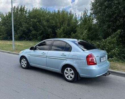 Синий Хендай Акцент, объемом двигателя 1.6 л и пробегом 237 тыс. км за 5200 $, фото 4 на Automoto.ua