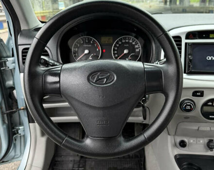 Синій Хендай Акцент, об'ємом двигуна 1.6 л та пробігом 182 тис. км за 4790 $, фото 44 на Automoto.ua