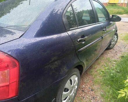 Синій Хендай Акцент, об'ємом двигуна 1.4 л та пробігом 160 тис. км за 4900 $, фото 1 на Automoto.ua