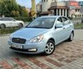 Синий Хендай Акцент, объемом двигателя 1.4 л и пробегом 57 тыс. км за 6550 $, фото 1 на Automoto.ua