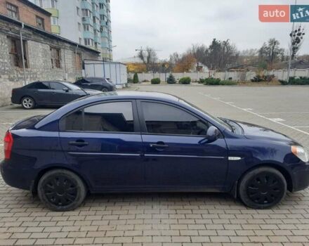 Синий Хендай Акцент, объемом двигателя 1.39 л и пробегом 143 тыс. км за 6150 $, фото 18 на Automoto.ua