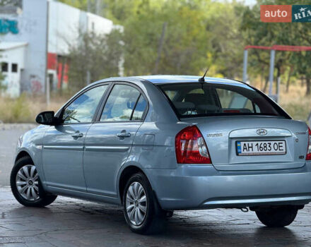 Синий Хендай Акцент, объемом двигателя 1.59 л и пробегом 181 тыс. км за 5600 $, фото 7 на Automoto.ua