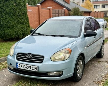 Синій Хендай Акцент, об'ємом двигуна 1.4 л та пробігом 227 тис. км за 3800 $, фото 5 на Automoto.ua