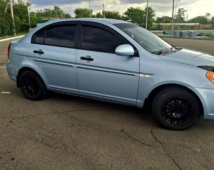 Синій Хендай Акцент, об'ємом двигуна 1.4 л та пробігом 163 тис. км за 4700 $, фото 5 на Automoto.ua