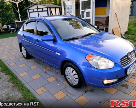 Синій Хендай Акцент, об'ємом двигуна 1.4 л та пробігом 200 тис. км за 4000 $, фото 4 на Automoto.ua