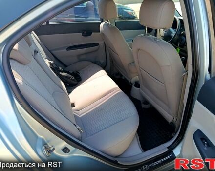 Синий Хендай Акцент, объемом двигателя 1.4 л и пробегом 314 тыс. км за 3800 $, фото 8 на Automoto.ua