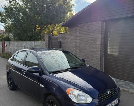 Синій Хендай Акцент, об'ємом двигуна 1.4 л та пробігом 276 тис. км за 4250 $, фото 4 на Automoto.ua