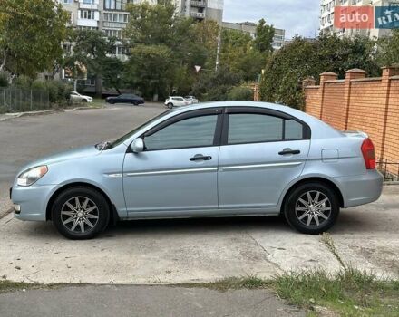 Синий Хендай Акцент, объемом двигателя 1.4 л и пробегом 180 тыс. км за 6200 $, фото 16 на Automoto.ua