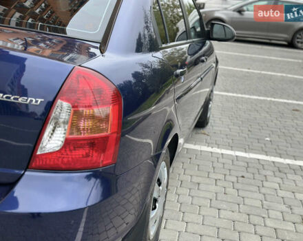 Синій Хендай Акцент, об'ємом двигуна 1.4 л та пробігом 220 тис. км за 5900 $, фото 8 на Automoto.ua