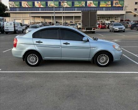 Синий Хендай Акцент, объемом двигателя 1.4 л и пробегом 186 тыс. км за 5000 $, фото 10 на Automoto.ua