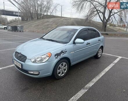 Синій Хендай Акцент, об'ємом двигуна 1.49 л та пробігом 133 тис. км за 5300 $, фото 8 на Automoto.ua