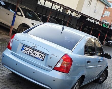 Синий Хендай Акцент, объемом двигателя 1.5 л и пробегом 185 тыс. км за 4650 $, фото 12 на Automoto.ua