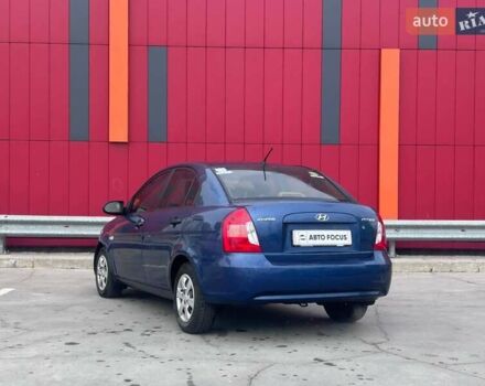 Синій Хендай Акцент, об'ємом двигуна 1.4 л та пробігом 206 тис. км за 4990 $, фото 4 на Automoto.ua