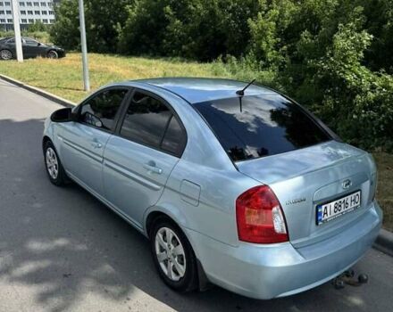 Синий Хендай Акцент, объемом двигателя 1.6 л и пробегом 237 тыс. км за 5200 $, фото 8 на Automoto.ua
