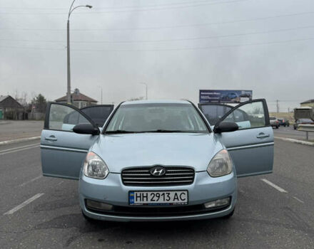 Синій Хендай Акцент, об'ємом двигуна 1.6 л та пробігом 182 тис. км за 4790 $, фото 22 на Automoto.ua