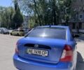 Синий Хендай Акцент, объемом двигателя 1.4 л и пробегом 212 тыс. км за 5500 $, фото 2 на Automoto.ua