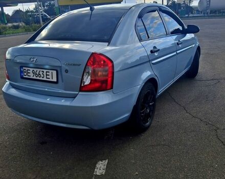 Синій Хендай Акцент, об'ємом двигуна 1.4 л та пробігом 163 тис. км за 4700 $, фото 4 на Automoto.ua
