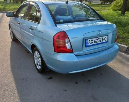Синий Хендай Акцент, объемом двигателя 1.4 л и пробегом 148 тыс. км за 5100 $, фото 22 на Automoto.ua