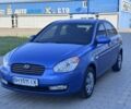Синий Хендай Акцент, объемом двигателя 1.6 л и пробегом 263 тыс. км за 3850 $, фото 1 на Automoto.ua