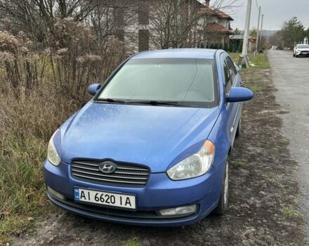 Синій Хендай Акцент, об'ємом двигуна 1.5 л та пробігом 260 тис. км за 4600 $, фото 8 на Automoto.ua