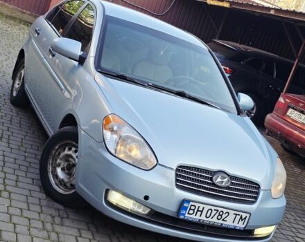 Синий Хендай Акцент, объемом двигателя 1.5 л и пробегом 185 тыс. км за 4650 $, фото 9 на Automoto.ua