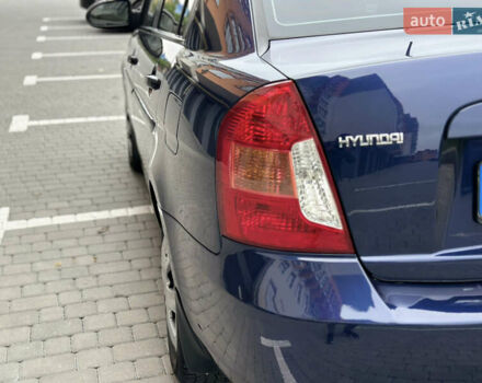 Синій Хендай Акцент, об'ємом двигуна 1.4 л та пробігом 220 тис. км за 5900 $, фото 9 на Automoto.ua