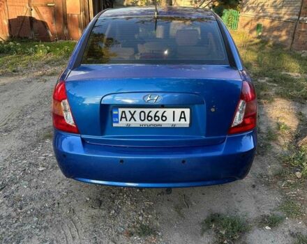 Синий Хендай Акцент, объемом двигателя 1.4 л и пробегом 193 тыс. км за 4500 $, фото 8 на Automoto.ua