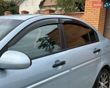 Синий Хендай Акцент, объемом двигателя 1.4 л и пробегом 180 тыс. км за 6200 $, фото 7 на Automoto.ua