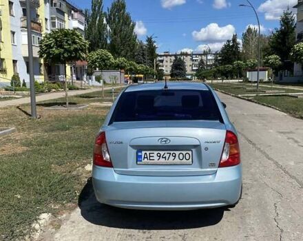 Синий Хендай Акцент, объемом двигателя 1.5 л и пробегом 225 тыс. км за 5500 $, фото 1 на Automoto.ua