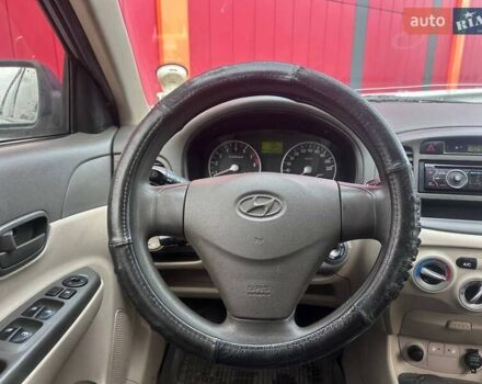 Синій Хендай Акцент, об'ємом двигуна 1.4 л та пробігом 206 тис. км за 4990 $, фото 13 на Automoto.ua