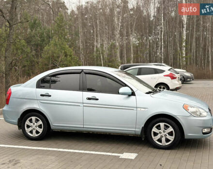 Синий Хендай Акцент, объемом двигателя 1.49 л и пробегом 135 тыс. км за 4900 $, фото 2 на Automoto.ua
