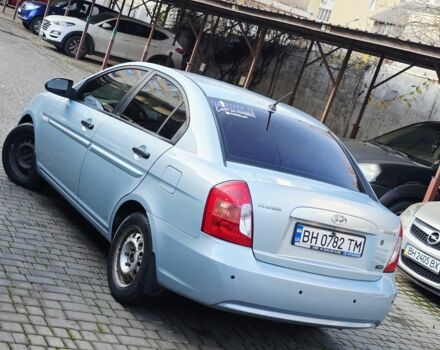 Синий Хендай Акцент, объемом двигателя 1.5 л и пробегом 185 тыс. км за 4650 $, фото 14 на Automoto.ua