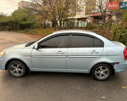 Синій Хендай Акцент, об'ємом двигуна 1.6 л та пробігом 181 тис. км за 5700 $, фото 7 на Automoto.ua