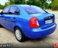 Синий Хендай Акцент, объемом двигателя 1.4 л и пробегом 300 тыс. км за 4500 $, фото 3 на Automoto.ua