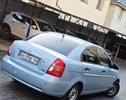 Синий Хендай Акцент, объемом двигателя 1.5 л и пробегом 185 тыс. км за 4650 $, фото 16 на Automoto.ua