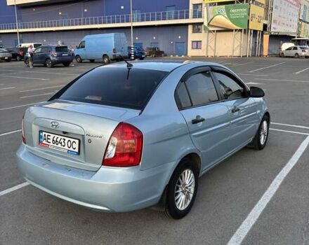 Синий Хендай Акцент, объемом двигателя 1.4 л и пробегом 186 тыс. км за 5000 $, фото 12 на Automoto.ua