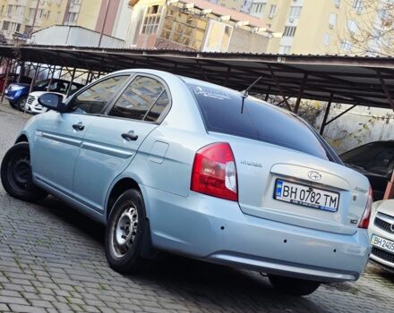 Синий Хендай Акцент, объемом двигателя 1.5 л и пробегом 185 тыс. км за 4650 $, фото 10 на Automoto.ua