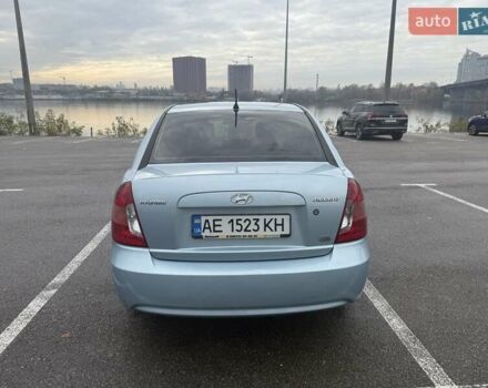 Синій Хендай Акцент, об'ємом двигуна 1.49 л та пробігом 133 тис. км за 5300 $, фото 4 на Automoto.ua