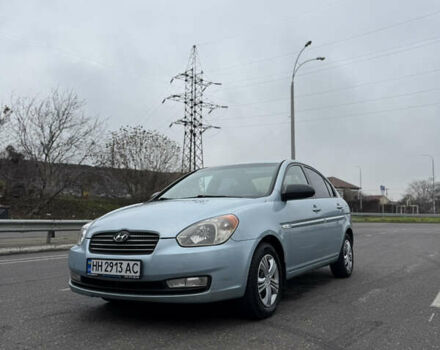 Синій Хендай Акцент, об'ємом двигуна 1.6 л та пробігом 182 тис. км за 4790 $, фото 4 на Automoto.ua