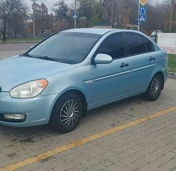 Синій Хендай Акцент, об'ємом двигуна 1.4 л та пробігом 287 тис. км за 4300 $, фото 2 на Automoto.ua