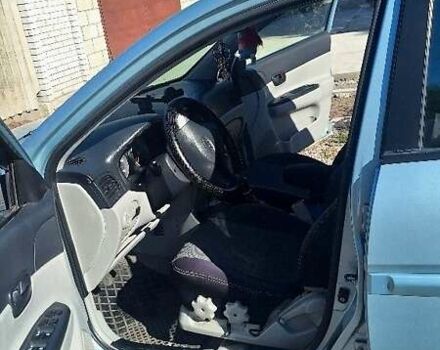 Синій Хендай Акцент, об'ємом двигуна 1.4 л та пробігом 214 тис. км за 4900 $, фото 1 на Automoto.ua