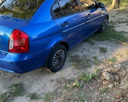 Синий Хендай Акцент, объемом двигателя 1.4 л и пробегом 193 тыс. км за 4500 $, фото 8 на Automoto.ua