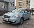 Синий Хендай Акцент, объемом двигателя 1.4 л и пробегом 235 тыс. км за 4600 $, фото 1 на Automoto.ua