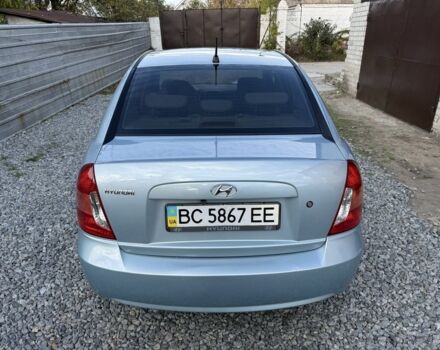 Синій Хендай Акцент, об'ємом двигуна 1.4 л та пробігом 168 тис. км за 4350 $, фото 3 на Automoto.ua