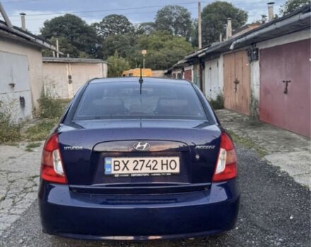 Синій Хендай Акцент, об'ємом двигуна 1.4 л та пробігом 240 тис. км за 3700 $, фото 3 на Automoto.ua
