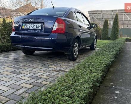 Синий Хендай Акцент, объемом двигателя 1.4 л и пробегом 130 тыс. км за 5000 $, фото 8 на Automoto.ua