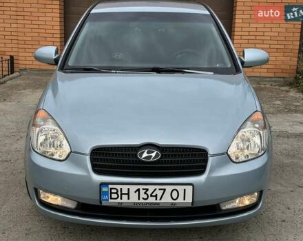 Синій Хендай Акцент, об'ємом двигуна 1.4 л та пробігом 201 тис. км за 5999 $, фото 49 на Automoto.ua