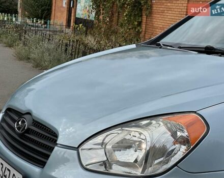 Синий Хендай Акцент, объемом двигателя 1.4 л и пробегом 180 тыс. км за 6200 $, фото 6 на Automoto.ua